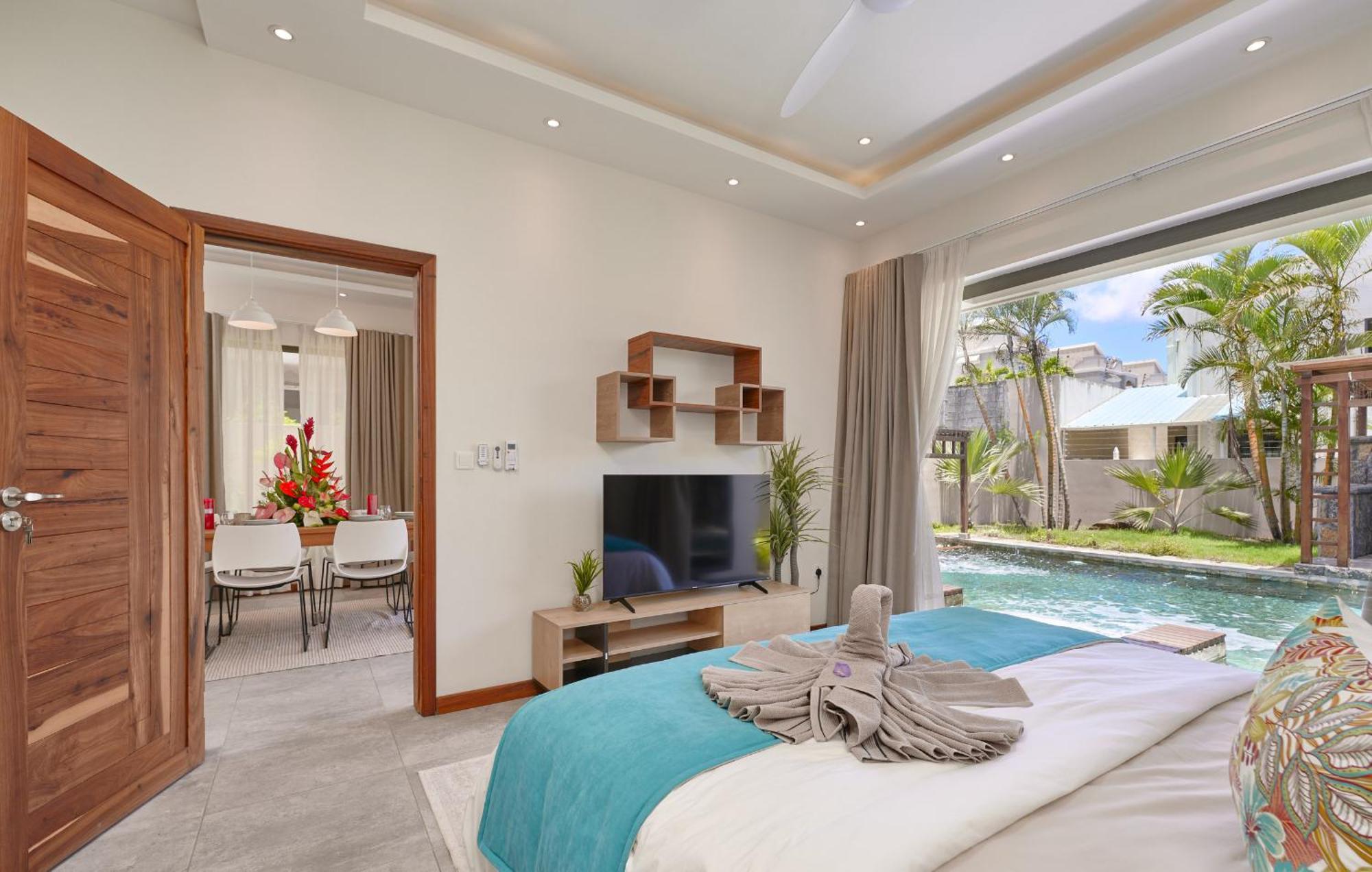 Villa Cookie Le Coquin, 3 Au Centre De Baie, Jacuzzi Grand Baie